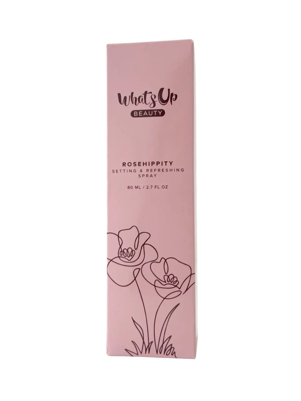 What's Up Beauty Rosehippity Setting & Refreshing Spray Natural Finish NIB